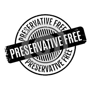 Preservative Free rubber stamp