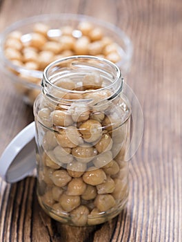 Preserved Chick Peas