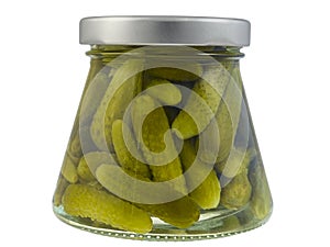 Preserved cucumbers (pickled)