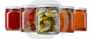 Preserved, pickled vegetables