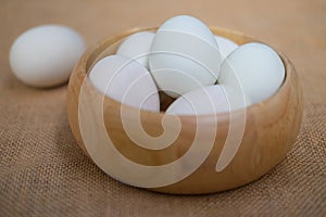 Preserved Salted duck eggs - boiled eggs