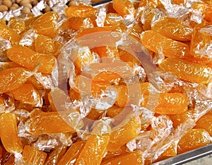 Preserved sweet potato,one of famous snack