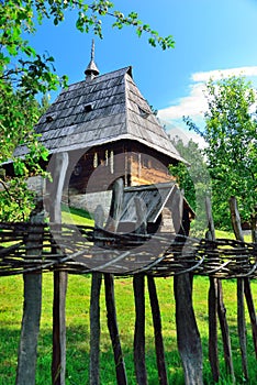 Preserved traditional Balkans medieval village in Sirogojno, Zlatibor, Serbia