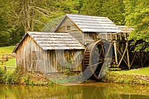 A preserved watermill from pioneer days