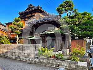 Preserving Traditional Houses: Higashi Chaya\'s Historic Beauty, Kanazawa, Ishikawa, Japan
