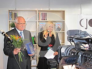 President of Czech republic Vaclav Klaus
