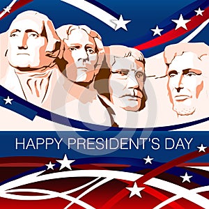 President Day Patriotic Background