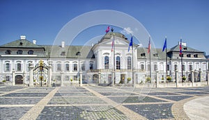 President palace in Bratislava ,Slovakia
