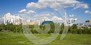 President Park in Astana, Kazakhstan