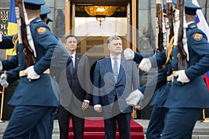 President of the Republic of Slovenia Borut Pahor in Ukraine