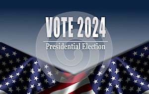 Presidental election day. Vote 2024 in USA