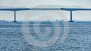 The Presidente Costa e Silva Bridge is the longest bridge in the Southern Hemisphere.