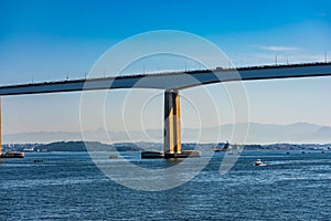 The Presidente Costa e Silva Bridge is the longest bridge in the Southern Hemisphere.