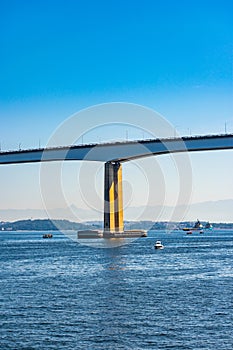 The Presidente Costa e Silva Bridge is the longest bridge in the Southern Hemisphere.