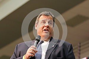 Presidential Candidate Governor Chris Christie of New Jersey