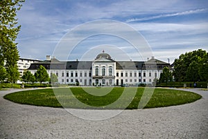 Presidential palace in Bratislava, Slovakia