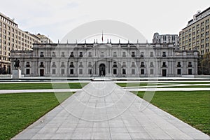 Palace de La Moneda in Santiago of Chile photo