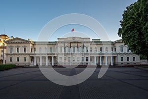 Presidential Palace official office and residence of the President of Lithuania - Vilnius, Lithuania