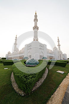 Presidential Palace of the United Arab Emirates in Abu Dhabi