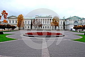 The Presidential Palace in Vilnius, the official residence of the President