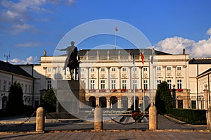 Presidential Palace in Warsaw