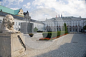 Predsednícky palác varšava poľsko 