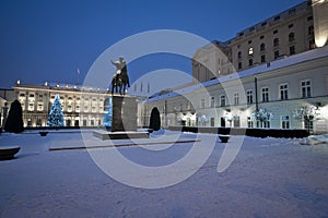 Presidential Palace in Warsaw, Poland