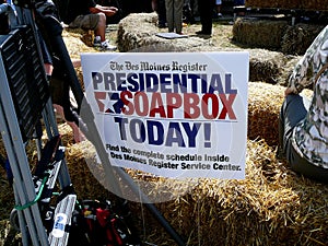 Presidential Soapbox Signage