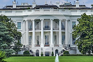 White House Constitution Ave Washington DC photo