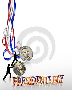 Presidents Day Border graphic