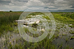 The Prespa lake in Greece