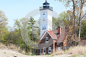 Presque Isle lighthouse, built in 1872