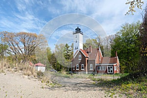 Presque Isle lighthouse, built in 1872