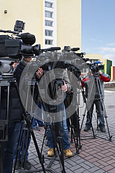 Press conference photo