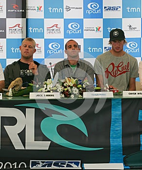 Press Conference of Rip Curl Pro 2010
