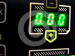 Press machine control display