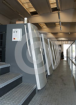 Press printing - Offset machine