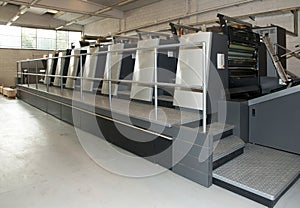 Press printing - Offset machine