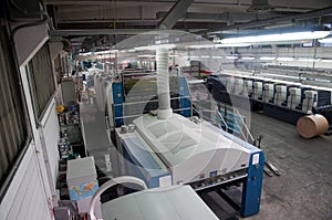 Press printing - Offset machine