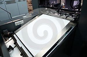 Press printing - Offset machine (detail paper)