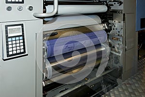 Press printing (printshop) - Offset, detail