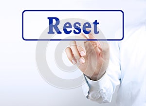 Press reset button