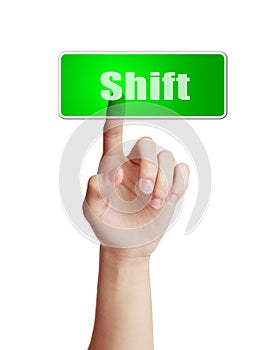 Press Shift Button