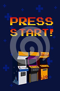 Press start arcades