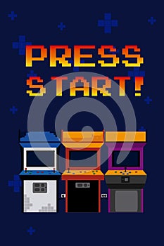 Press start arcades