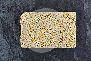 Pressed sunflower seeds