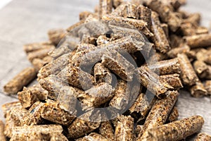 pressed wood pellets, fuel for cookers, efficient and environmentally friendly