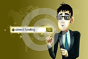 Pressing Search button