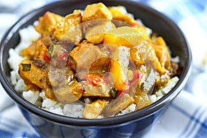 Pressure Cooker Chicken Curry