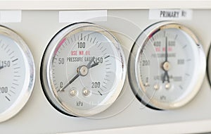 Pressure gauge of Gas Chromatography